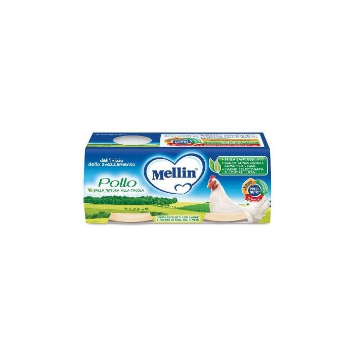 Mellin Omogeneizzato Pollo 4X80 G