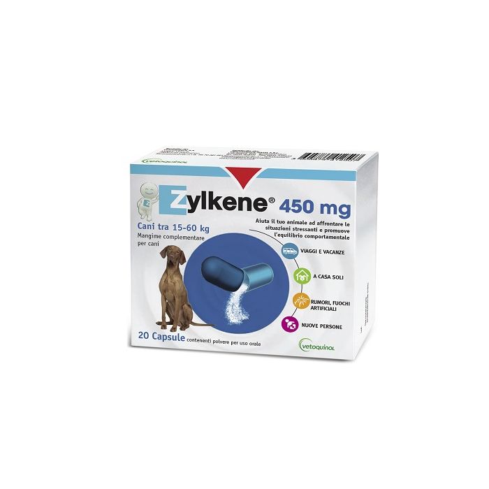 Zylkene Cani 20 Capsule Da 450 Mg
