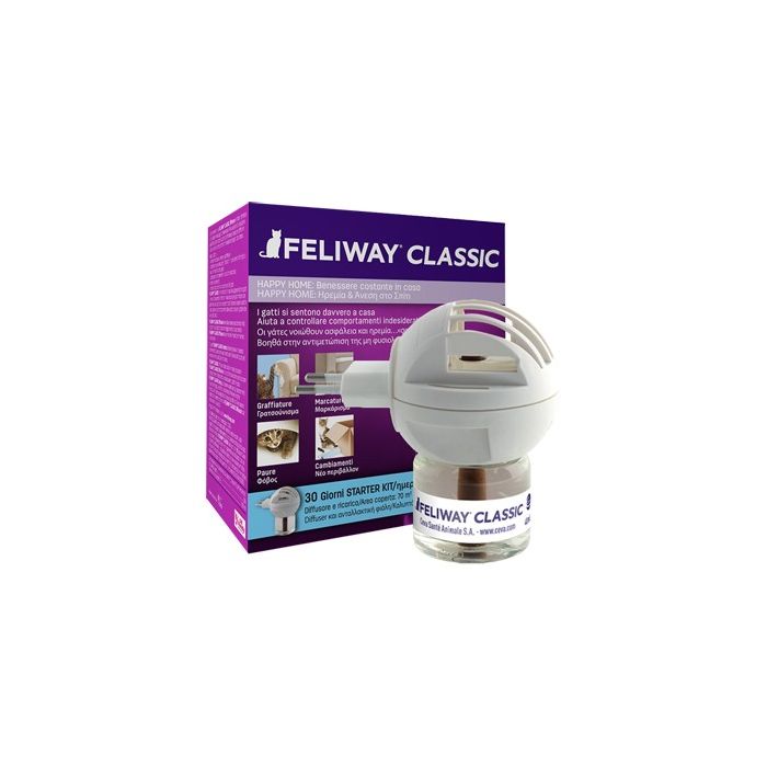 Feliway Classic Diffusore + Ricarica 48 Ml