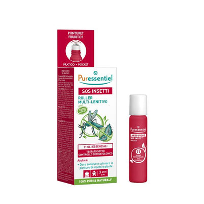 Puressentiel Sos Insetti Roller 11 Oli Essenziali 5 Ml