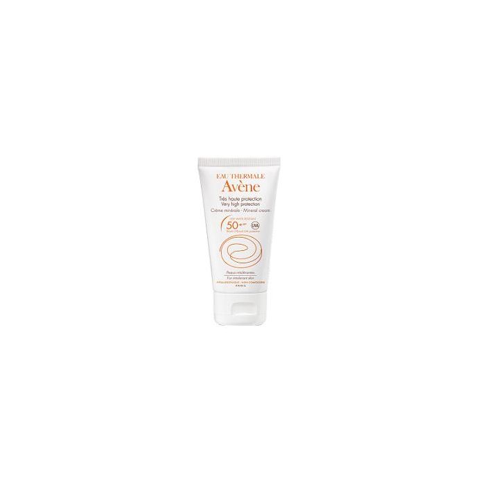 Eau Thermale Avene Crema Schermo Minerale 50+ 50 Ml - Eau Thermale Avene Crema Schermo Minerale 50+ 50 Ml