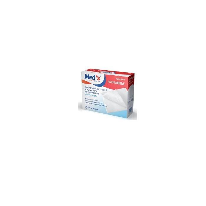 Garza Compressa Meds Farmatexa Oculare 10 Pezzi - Garza Compressa Meds Farmatexa Oculare 10 Pezzi