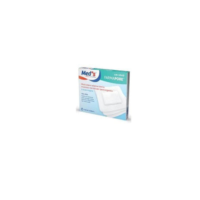 Meds Pore Medicazione Adesiva 10X9 Cm 5 Pezzi