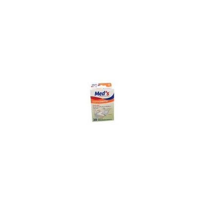 Cerotto Meds Strips Delicato Tessuto Non Tessuto Assortiti 20 Pezzi