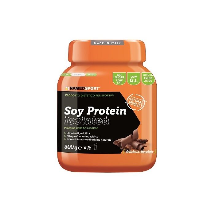 Soy Protein Isolate Delicious Chocolate Polvere 500 G