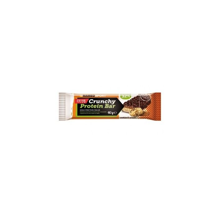 Crunchy Proteinbar Cookies & Cream 1 Pezzo 40 G