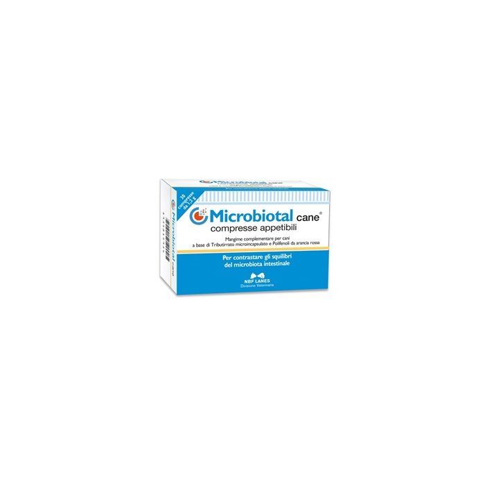Microbiotal Cane Blister 30 Compresse Appetibili