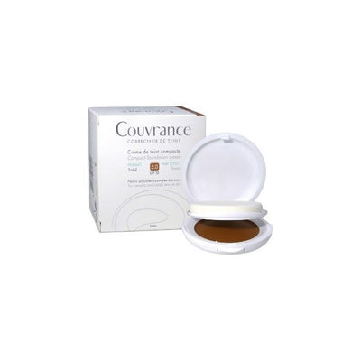 Eau Thermale Avene Couvrance Crema Compatta Colorata Nf Oilfree Sole 9,5 G