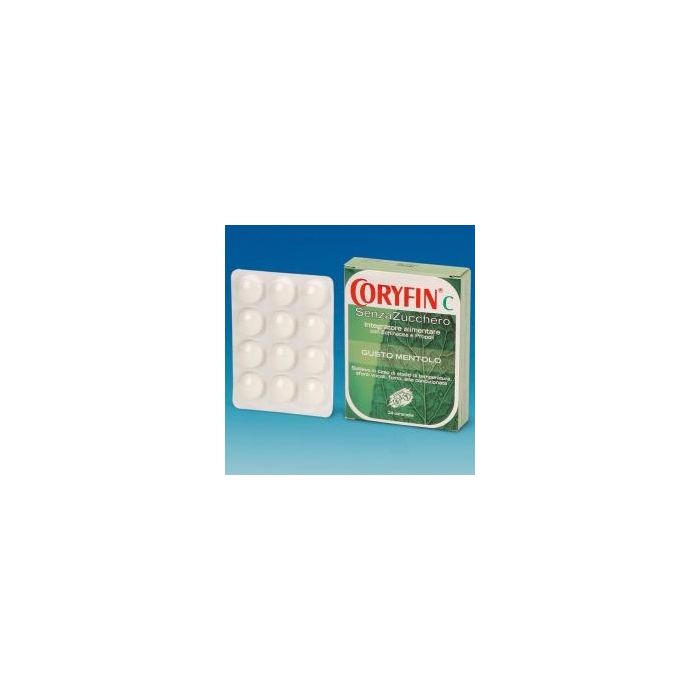 Coryfin C Senza Zucchero Mentolo 48 G