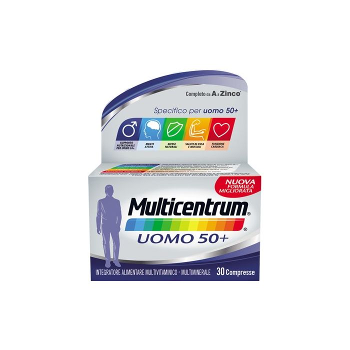 Multicentrum Uomo 50+ 30 Compresse