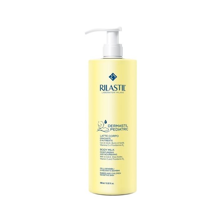 Rilastil Derm Pediatric Latte Corpo Idratante Nutriente 400Ml