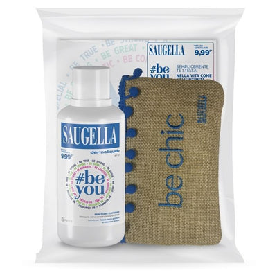 Saugella Bundle Promo Pochette 23 Be You 1 Dermoliquido 500Ml + Pochette Con Prodotti Omaggio