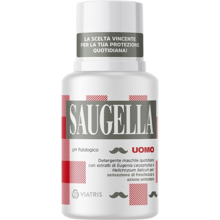 Saugella Uomo Ph Fisiologico Detergente Maschile Quotidiano100 Ml - Saugella Uomo Ph Fisiologico Detergente Maschile Quotidiano100 Ml