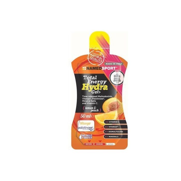 Total Energy Hydra Gel Lemon & Peach 50 Ml - Total Energy Hydra Gel Lemon & Peach 50 Ml