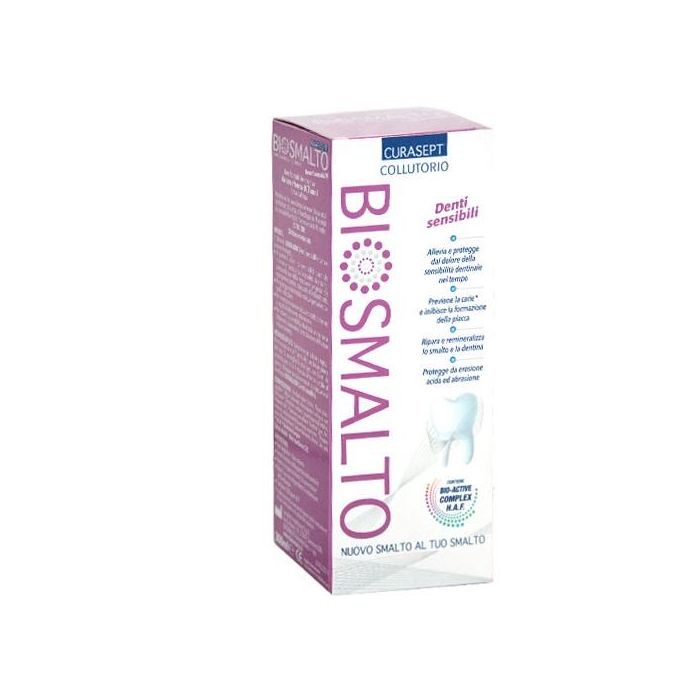 Curasept Biosmalto Collutorio Denti Sensibili 300 Ml - Curasept Biosmalto Collutorio Denti Sensibili 300 Ml