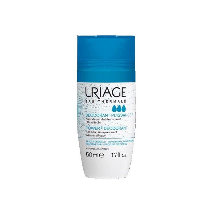 Uriage Deo Power3 Roll On 50 Ml - Uriage Deo Power3 Roll On 50 Ml