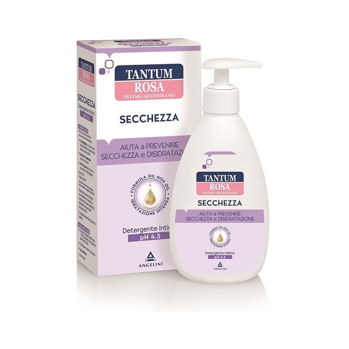Tantum Rosa Secchezza Detergente Intimo 200Ml - Tantum Rosa Secchezza Detergente Intimo 200Ml