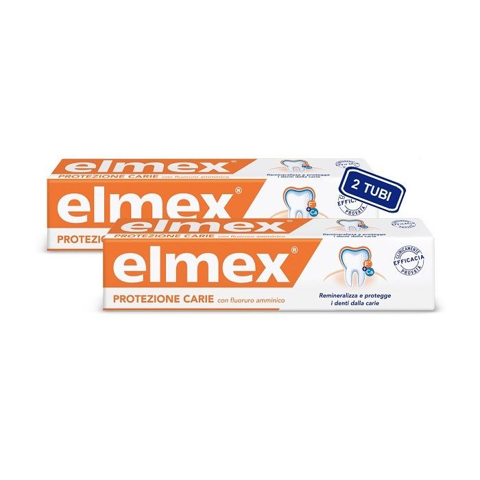 Elmex Protezione Carie 2 X 75 Ml - Elmex Protezione Carie 2 X 75 Ml