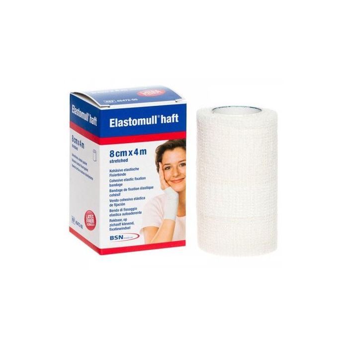 Benda Elastica Elastomull 8 X 400 Cm 2 Pezzi