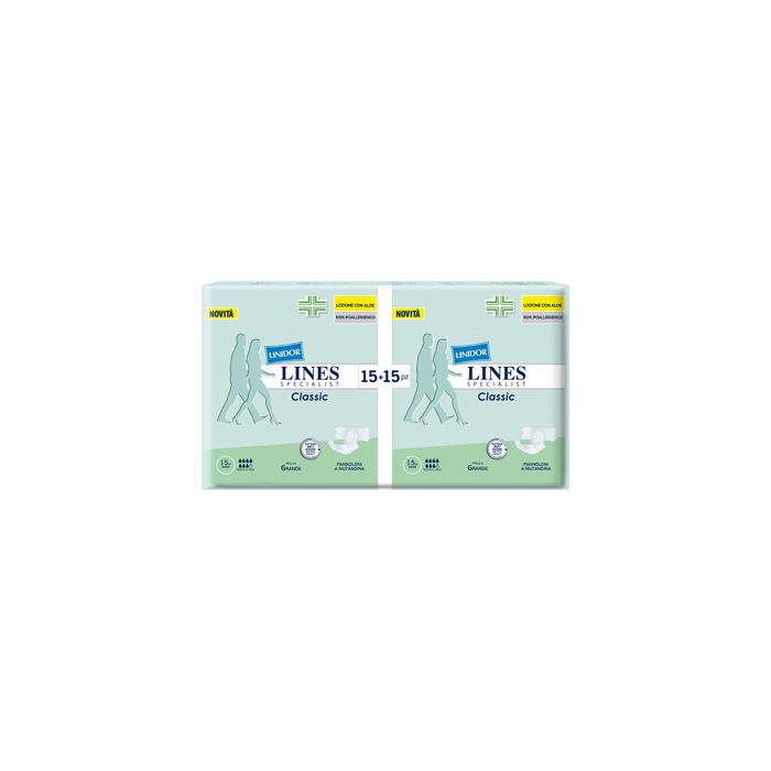 Pannolone A Mutanda Lines Specialist Classic Super Mg 30 Pezzi