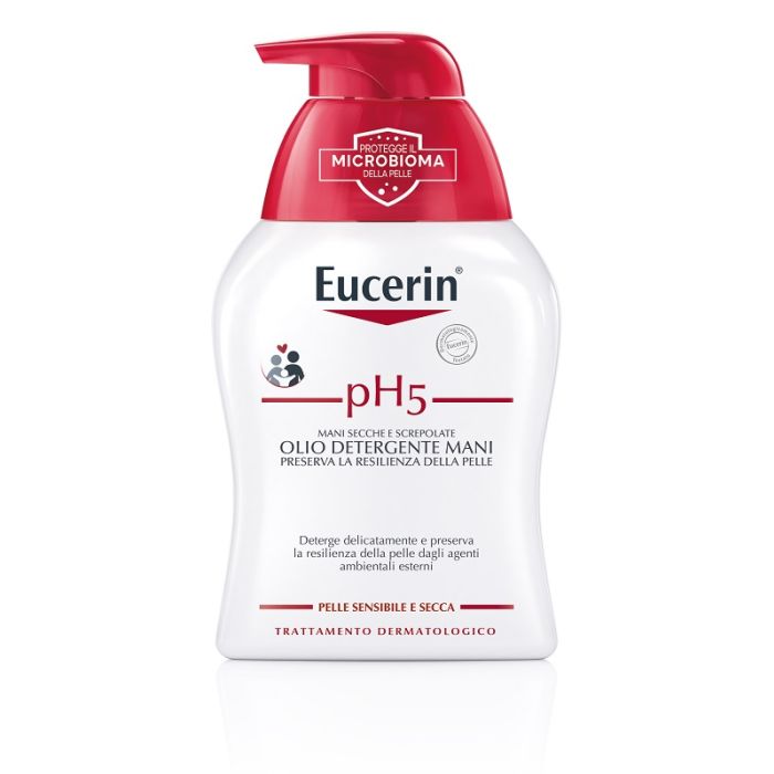 Eucerin Ph5 Olio Detergente Mani Secche E Screpolate 250 Ml - Eucerin Ph5 Olio Detergente Mani Secche E Screpolate 250 Ml