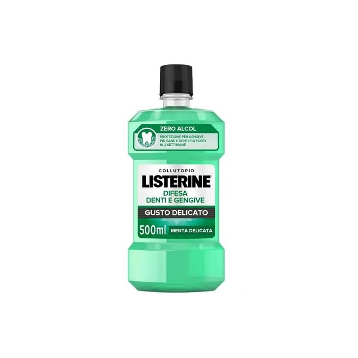 Listerine Denti & Gengive Delicato 500 Ml - Listerine Denti & Gengive Delicato 500 Ml