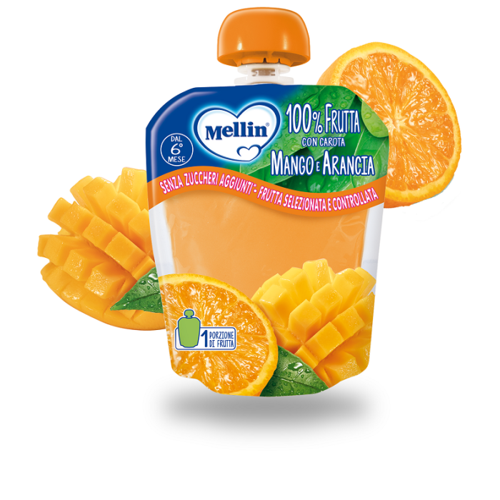 Mellin 100% Arancia Mango 90 G