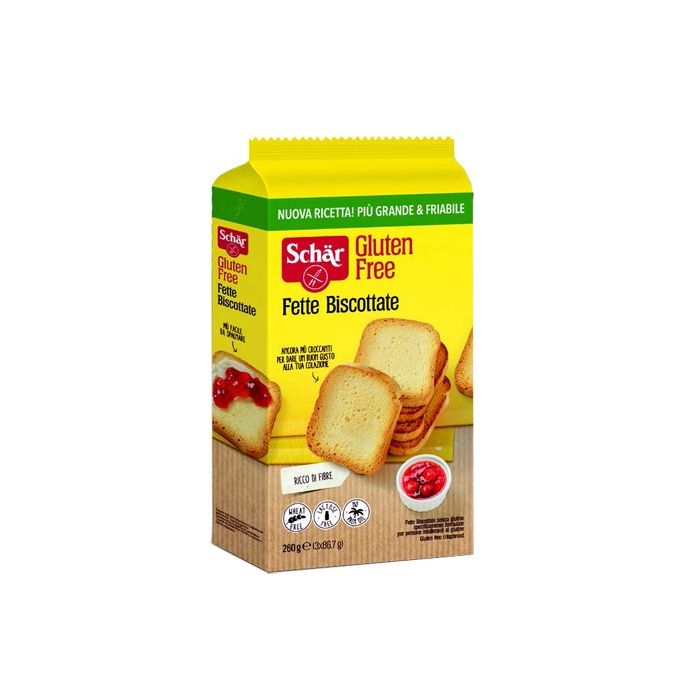 Schar Fette Biscottate 260 G - Schar Fette Biscottate 260 G