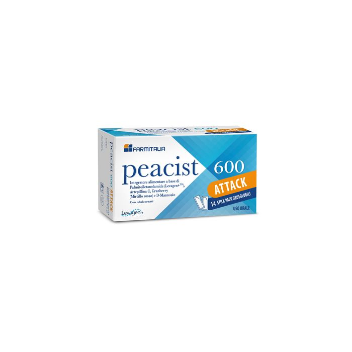 Peacist 600 Attack 14 Stick Pack Orosolubili - Peacist 600 Attack 14 Stick Pack Orosolubili