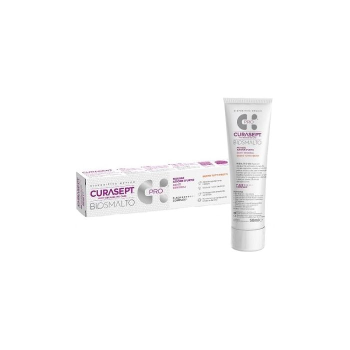 Curasept Biosmalto Mousse Denti Sensibili 50 Ml