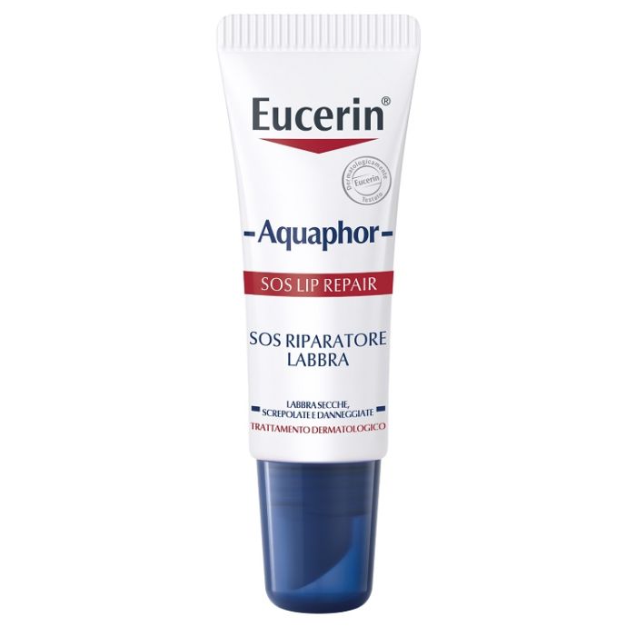 Eucerin Aquaphor Sos Riparatore Labbra 10 Ml