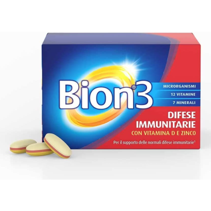 Bion3 Difese Immunitarie Con Vitamina D E Zinco 30 Compresse