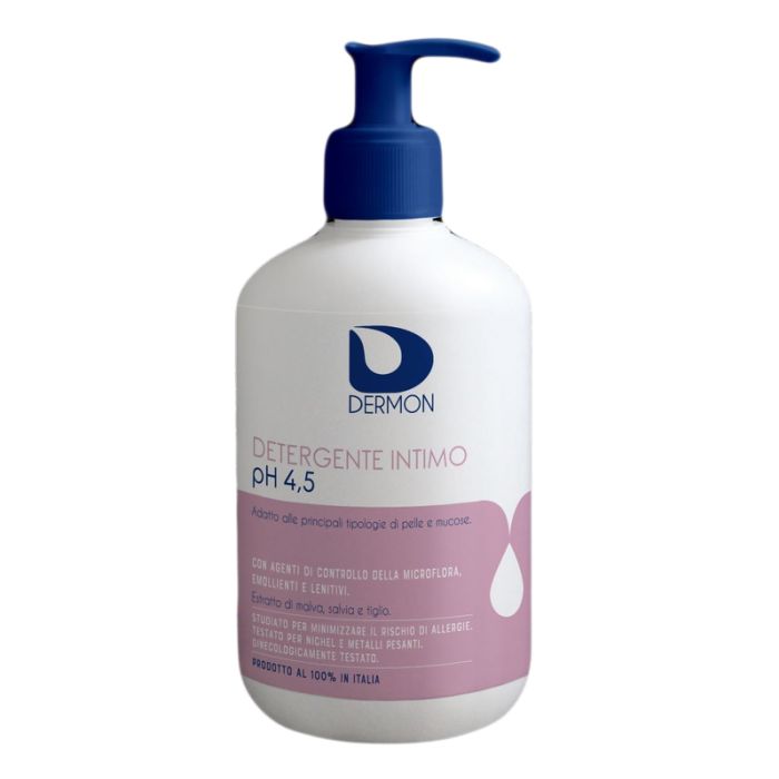 Dermon Detergente Intimo Uso Frequente Ph 4,5 500 Ml - Dermon Detergente Intimo Uso Frequente Ph 4,5 500 Ml