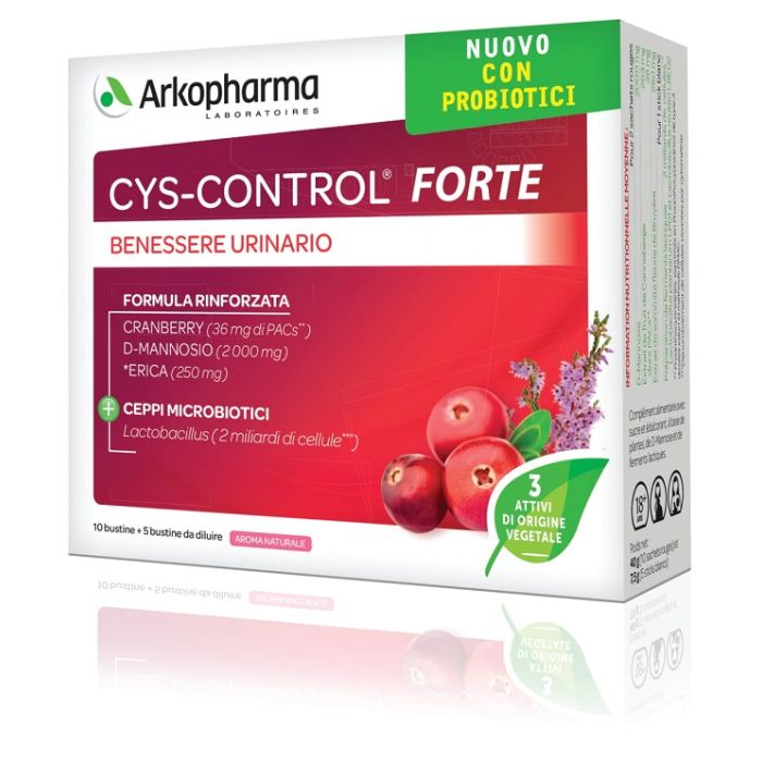 Cys Control Forte 15 Bustine - Cys Control Forte 15 Bustine