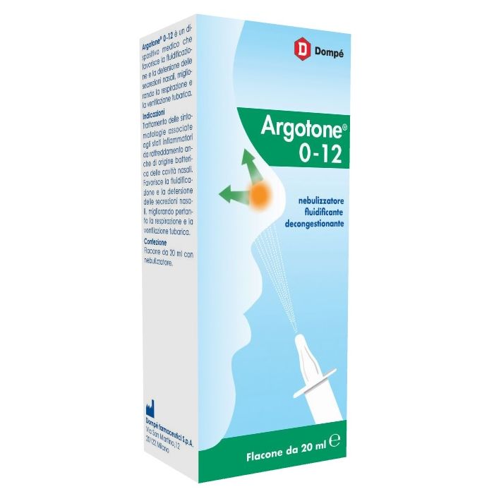 Argotone 0-12 Spray Nasale 20 Ml - Argotone 0-12 Spray Nasale 20 Ml