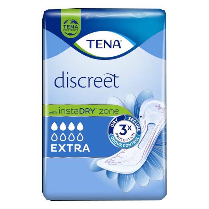 Assorbente Incontinenza Leggera Tena Discreet Extra 10 Pezzi - Assorbente Incontinenza Leggera Tena Discreet Extra 10 Pezzi