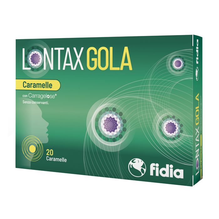 Lontax Gola 20 Caramelle - Lontax Gola 20 Caramelle