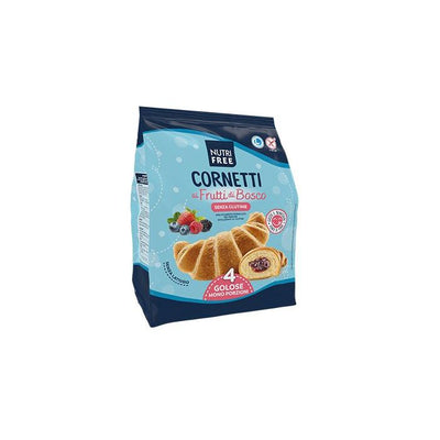 Nutrifree Cornetti Ai Frutti Di Bosco 4 Pezzi Da 60 G