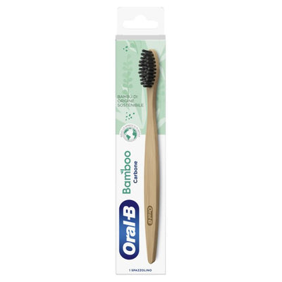 Oralb Bamboo Carbone Spazzolino Manuale