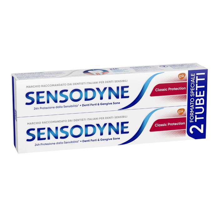 Sensodyne Classico Protection 2 X 75 Ml - Sensodyne Classico Protection 2 X 75 Ml