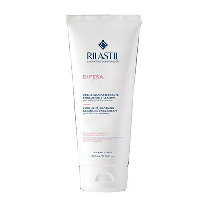 Rilastil Difesa Crema Viso Detergente Emolliente E Lenitiva200 Ml