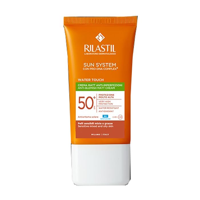 Rilastil Sun System Water Touch Fluido Spf50+ 50 Ml Nuova Formulazione - Rilastil Sun System Water Touch Fluido Spf50+ 50 Ml Nuova Formulazione