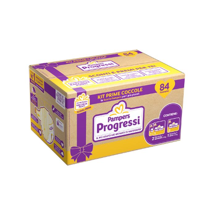 Pampers Progressi Trio Poe - (28+28 newborn + 28 mini) - Pampers Progressi Trio Poe - (28+28 newborn + 28 mini)