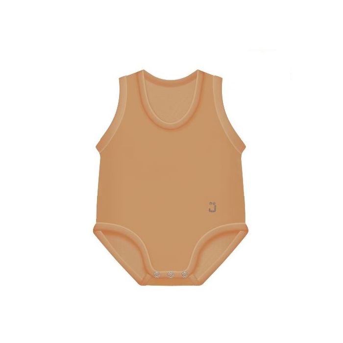 J Bimbi Body 0-36M Bio Cotton Summer Caramello - J Bimbi Body 0-36M Bio Cotton Summer Caramello