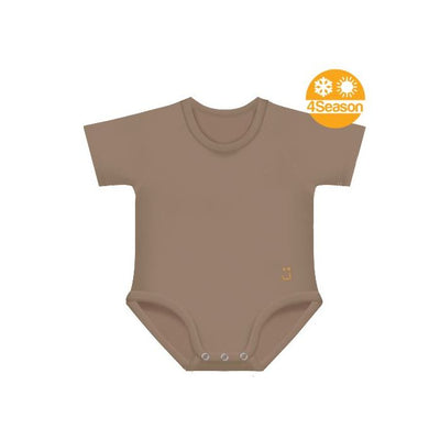 J Bimbi Body 0-36M Bio Cotton 4Season Marrone