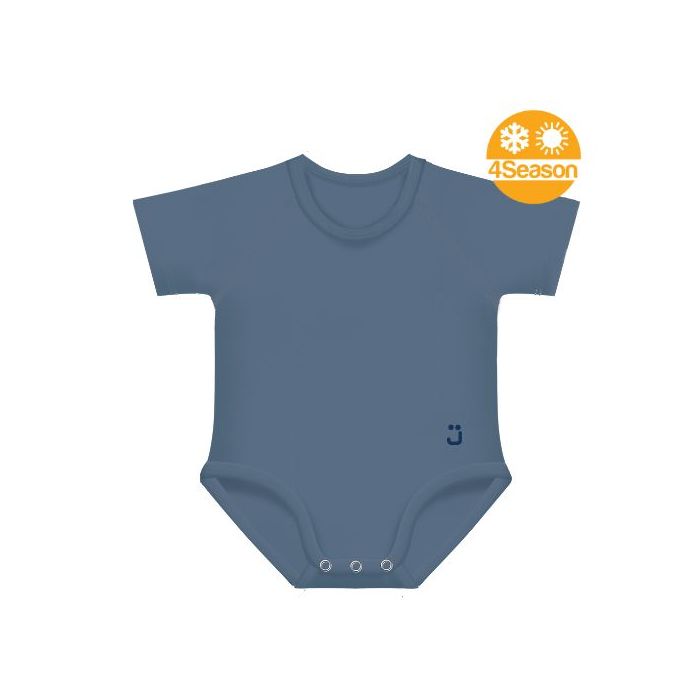 J Bimbi Body 0-36M Bio Cotton 4Season Blu - J Bimbi Body 0-36M Bio Cotton 4Season Blu