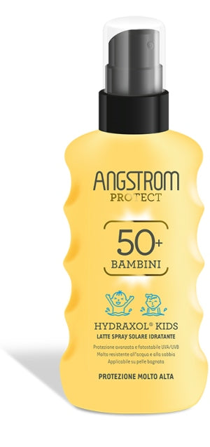 Angstrom Protect Hydraxol Kids Latte Spray Solare Ultra Protezione 50+ 175 Ml - Angstrom Protect Hydraxol Kids Latte Spray Solare Ultra Protezione 50+ 175 Ml