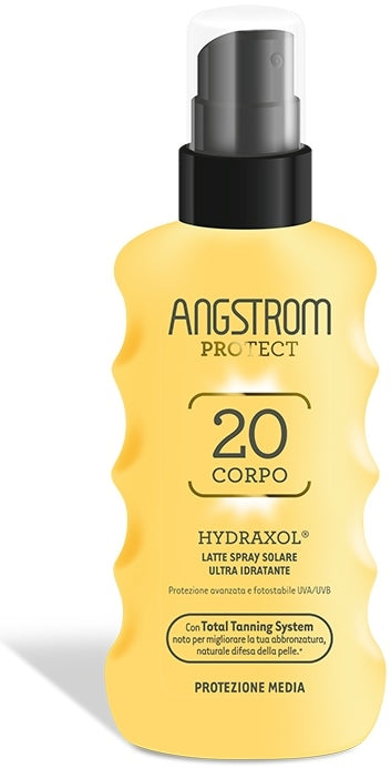 Angstrom Protect Hydraxol Latte Spray Solare Protezione 20 175 Ml - Angstrom Protect Hydraxol Latte Spray Solare Protezione 20 175 Ml