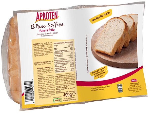 Aproten Pan Bianco Fette 2 X 200 G