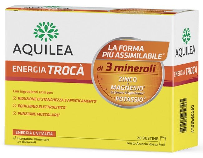 Aquilea Energia Troca 20 Bustine Scad 05/25